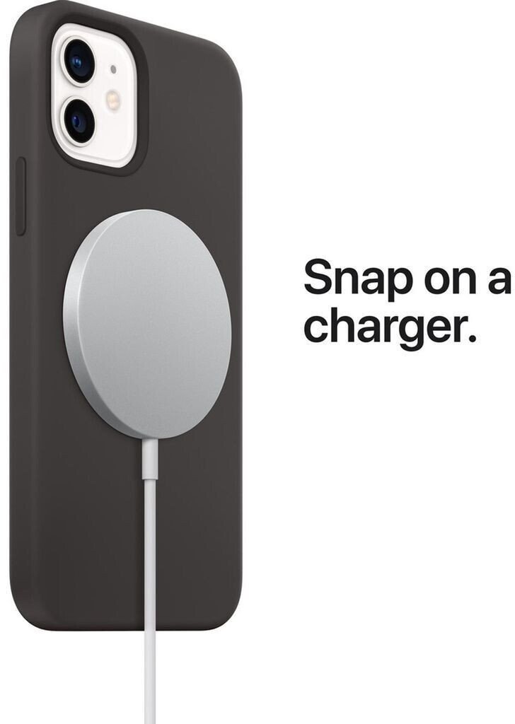 Apple Silikon Case mit MagSafe (iPhone 14) Holunder