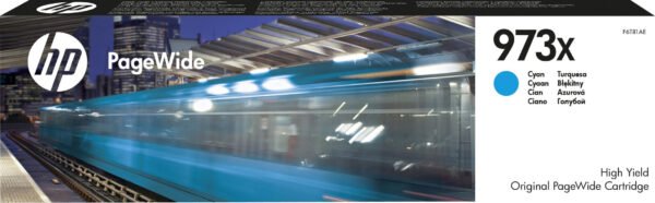 HP F6T81AE PageWide Tintenpatrone cyan No. 973 XL
