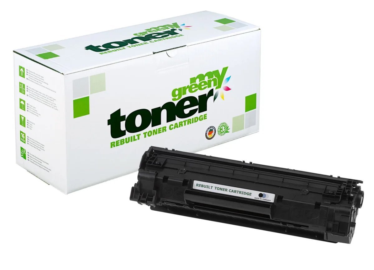 my green toner (schwarz) ersetzt HP 83X (CF283X)