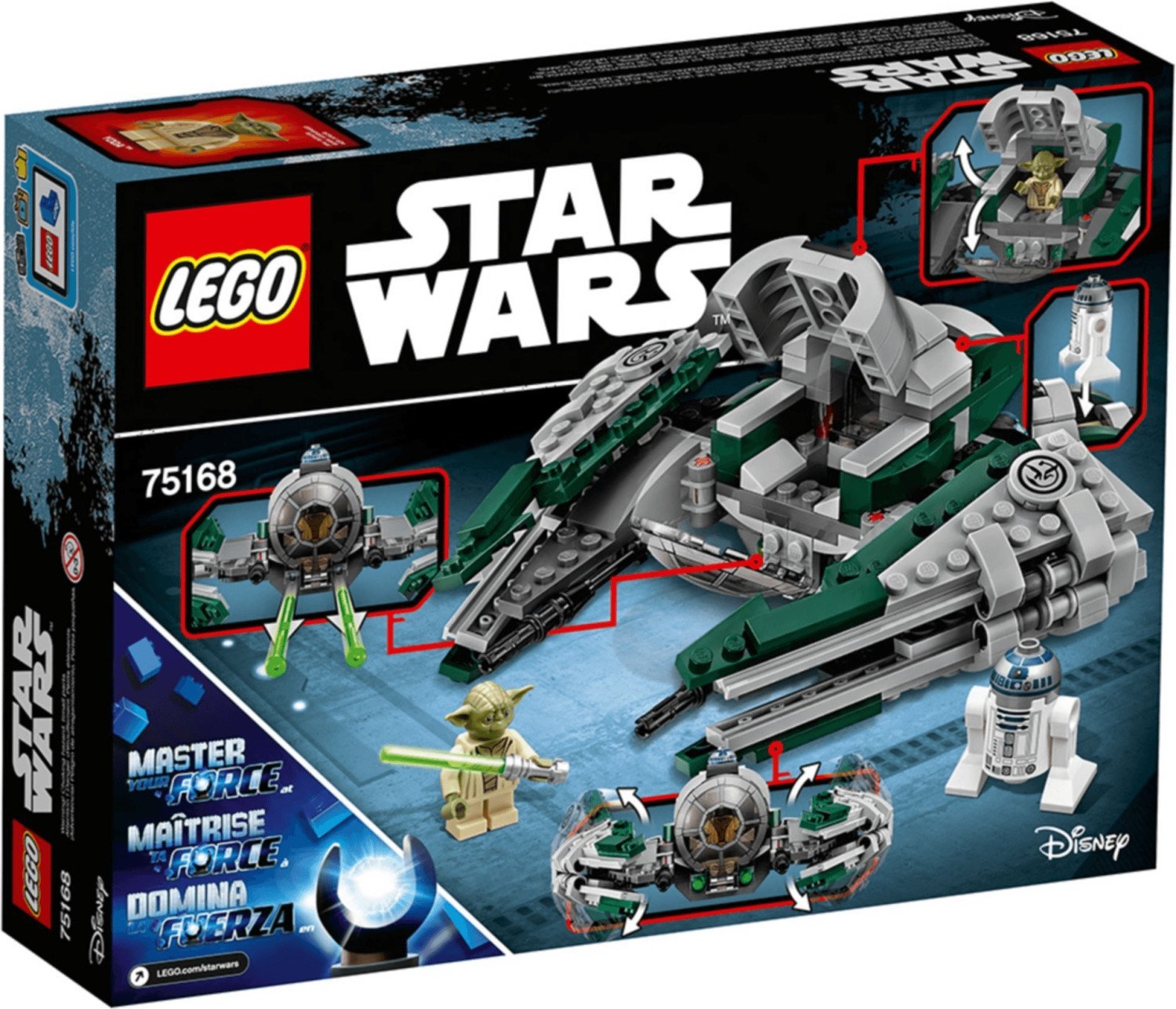 LEGO Star Wars - Yoda's Jedi Starfighter (75168)