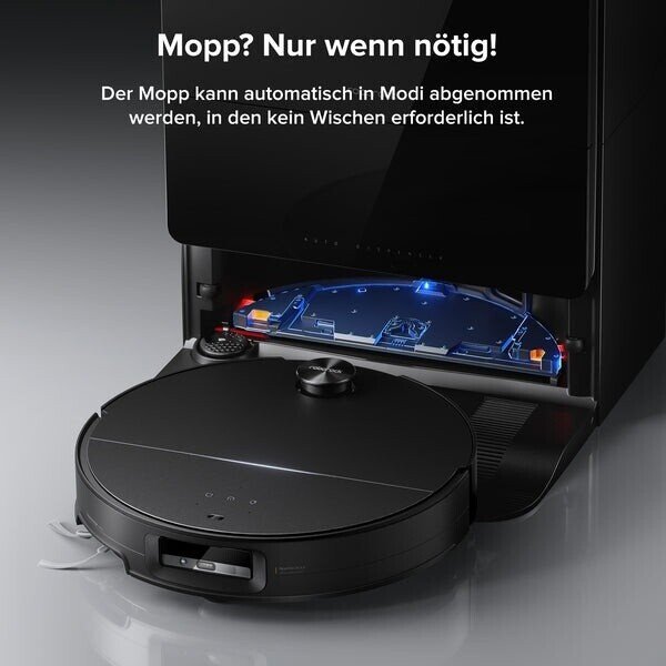 Roborock Saros 10 Saugroboter Black