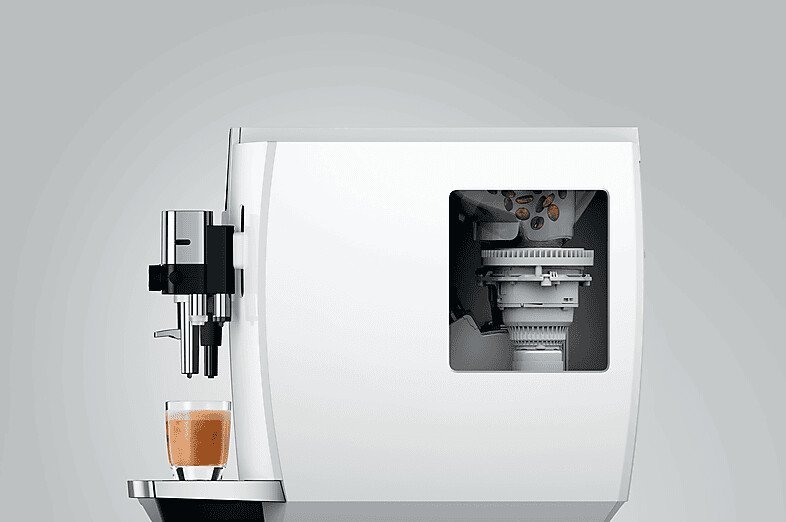 Jura E8 Kaffee Piano White