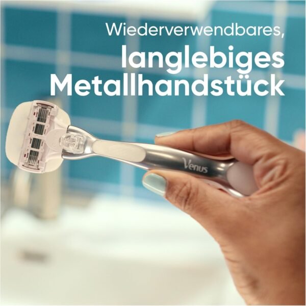 Gillette Venus ComfortGlide 5 Sensitive, 6 Ersatzklingen