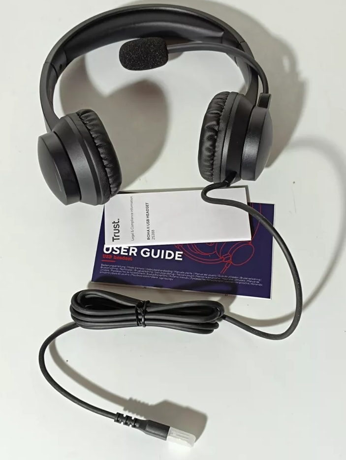 Trust USB Headset mit Mikrofon